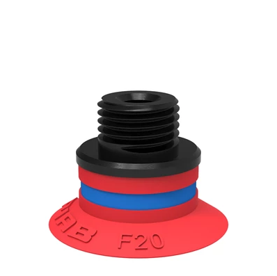 0101275ɁPSuction cup F20 Silicone,G1/8 male/M5 female,with mesh filter-ɁPɁհl(f)
