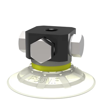0101367ɁPSuction cup F30MF Thermoelastic polyurethane,5xM5 female,with dual flow control valve-ɁPɁհl(f)