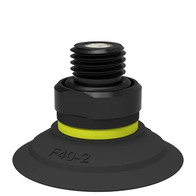 0101574ɁPSuction cup F40-2 Nitrile-PVC,G1/4 male,with mesh filter and dual flow control valve-ɁPɁհl(f)