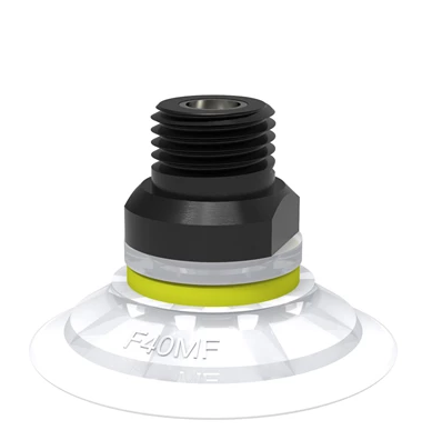0101587ɁPSuction cup F40MF Thermoelastic polyurethane,1/4 NPT male,with mesh filter-ɁPɁհl(f)