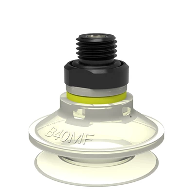 0101490ɁPSuction cup B40MF Thermoelastic polyurethane,G1/4 male,with mesh filter and dual flow control valve-Ɂհl(f)piabP