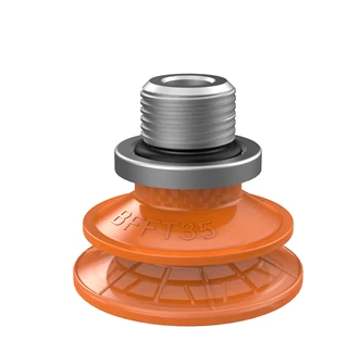 0210569ɁP̖Suction cup BFFT35P Polyurethane 60/60/30, G1/4male-Ɂհl(f)paibP
