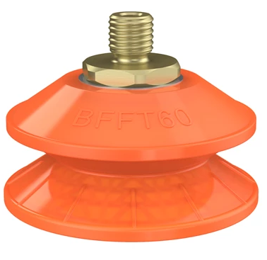 0222777ɁPSuction cup BFFT60P-2 Polyurethane 60/60/30 M10x1,5 male with mesh filter-Ɂհl(f)paibP