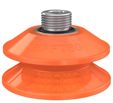0222770ɁPSuction cup BFFT60P-2 Polyurethane 60/60/30,G3/8male,1/8 NPSF female,with mesh filter-Ɂհl(f)paibP
