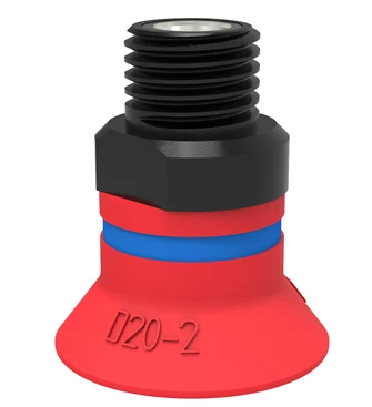 0101228ɁPSuction cup D20-2 Silicone, NPT 1/8 male, with mesh filter-ɁPɁհl(f)piabP