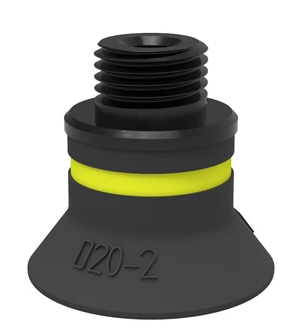 0101220ɁPSuction cup D20-2 Chloroprene, G1/8male/M5 female, with mesh filter-ɁPɁհl(f)piabP