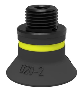 0101218ɁPSuction cup D20-2 Chloroprene, G1/8male/M5 female-ɁPɁհl(f)piabP