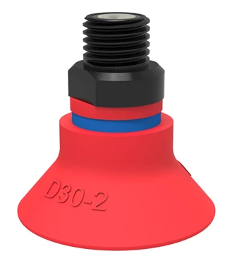 0101250ɁPSuction cup D30-2 Silicone, 1/8NPT male, with mesh filter-ɁPɁհl(f)piabP