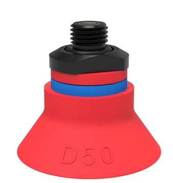 0101735ɁPSuction cup D50 Silicone, G1/4male, with mesh filter-ɁPɁհl(f)piabP