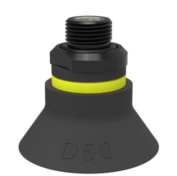 0101724ɁPSuction cup D50 Chloroprene, G3/8male, with mesh filter-ɁPɁհl(f)piabP