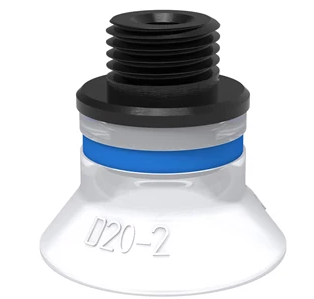 9909717ɁPSuction cup D20-2 Silicone FCM, G1/8male/M5 female, with mesh filtermڻκͲҎ(gu)tĳЩɏĽ߅̎mƽ̹-ɁPɁհl(f)piabP