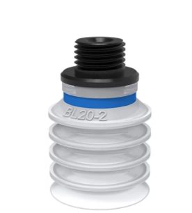 9909716ɁPSuction cup BL20-2 Silicone FCM, G1/8male/M5 female, with mesh filter-ɁPɁӲyP