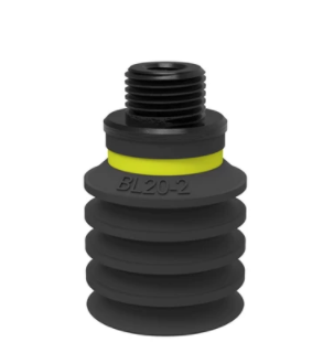 0101202ɁPSuction cup BL20-2 Chloroprene, G1/8male/M5 female, with dual flow control valve-ɁPɁӲyP