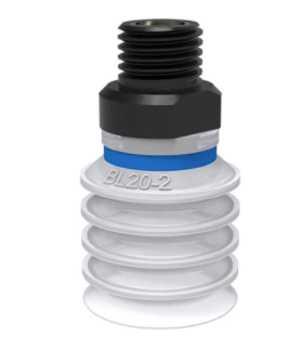 9909671ɁPSuction cup BL20-2 Silicone FCM, 1/8NPT male, with mesh filter-ɁPɁӲyP