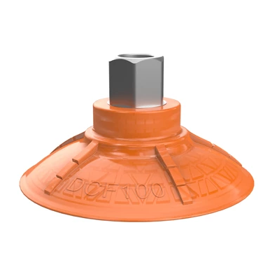 0210621ɁPSuction cup DCF100P Polyurethane 60, G3/8 female 17mm with mesh filter-ɁPɁӲyP