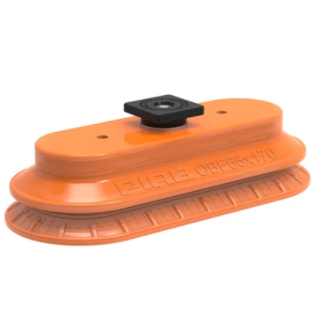 0213932ɁPSuction cup OBF65x170 Polyurethane 55/60, T-slot with mesh filter-ɁPɁEAβyP