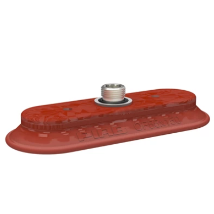 0109852ɁPSuction cup OF55x150P Polyurethane 40, thread insert G3/8 male, with mesh filter-ɁPɁEAβyP