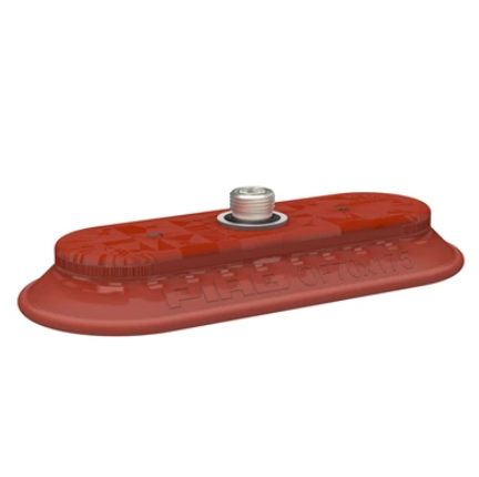0109854ɁPSuction cup OF70x175P Polyurethane 40, thread insert G3/8 male, with mesh filter-ɁPɁEAβyP